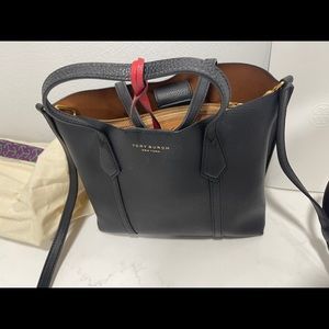 Tory Burch Perry Small Triple-Compartment Tote Bag